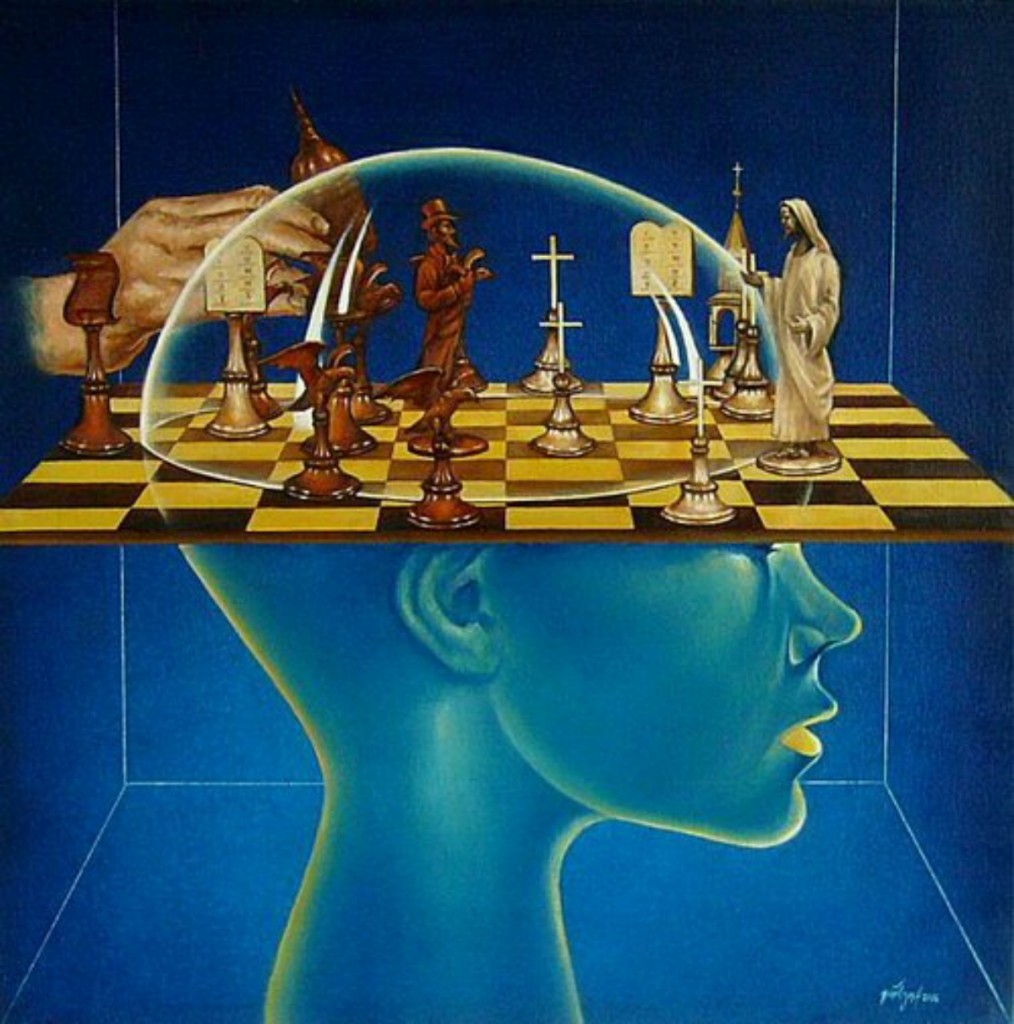 In life, as in chess, forethought wins. Charles Buxton. Image by Josef Vašák