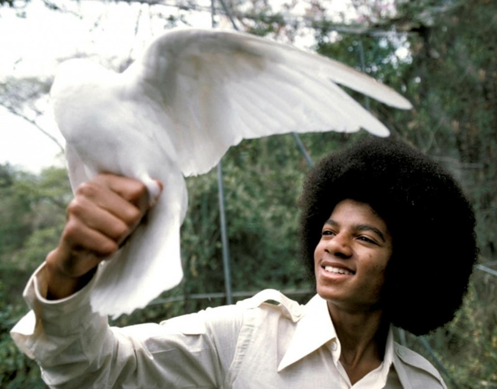 Michael Jackson in Jamaica, 1975, by Fin Costello